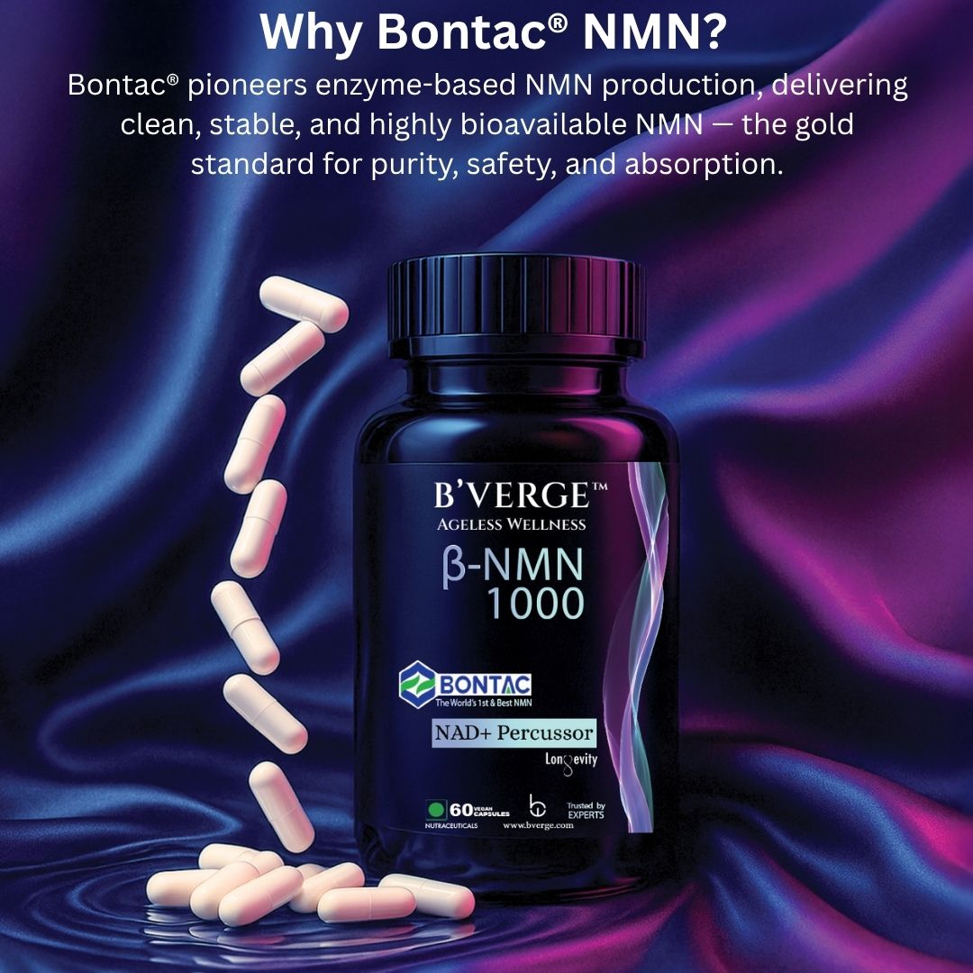 B'VERGE® NMN Bontac® 1000 - World's Purest NMN