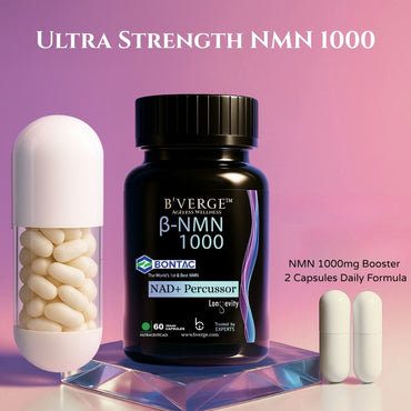 B'VERGE® NMN Bontac® 1000 - World's Purest NMN